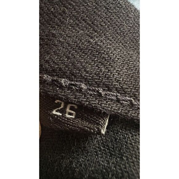 Ralph Lauren 109 Black Label Womens Sz 26 Black Coated Stretch Skinny Jeans - Picture 16 of 16